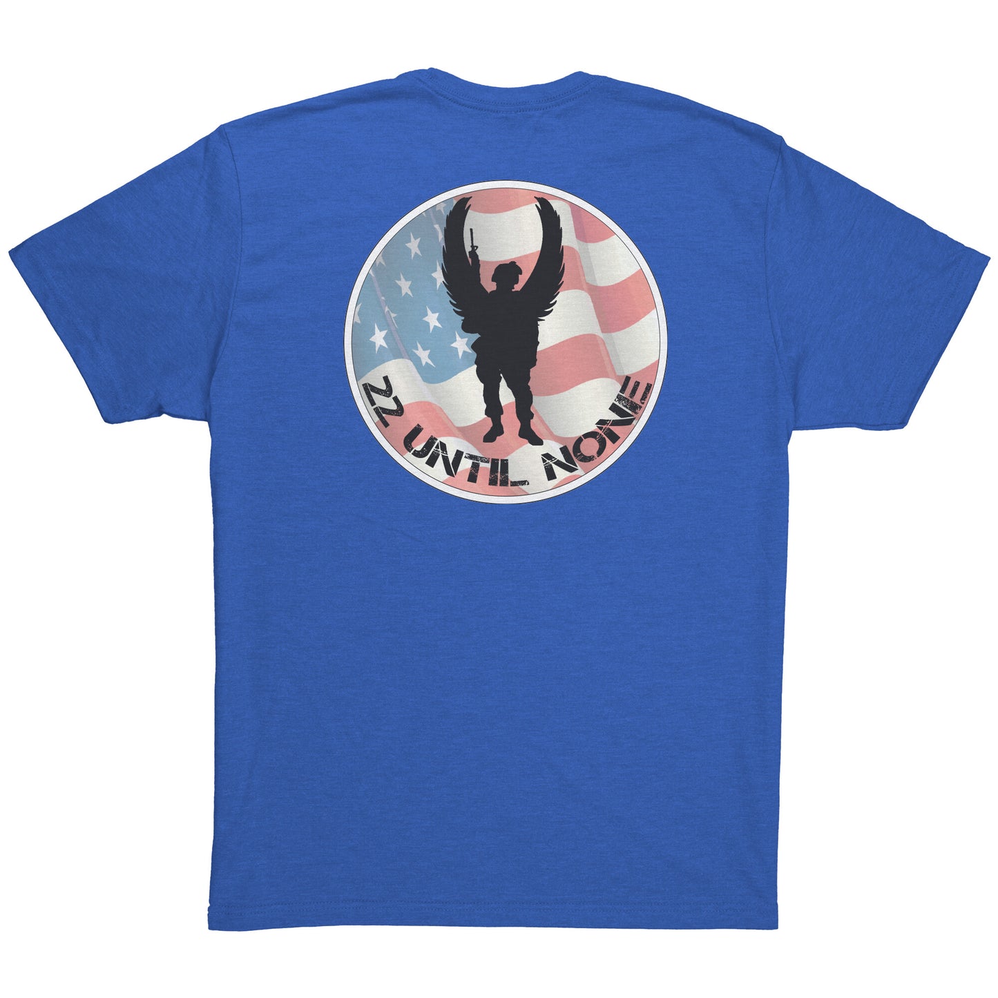 Next Level Men's Triblend - Flag Logo