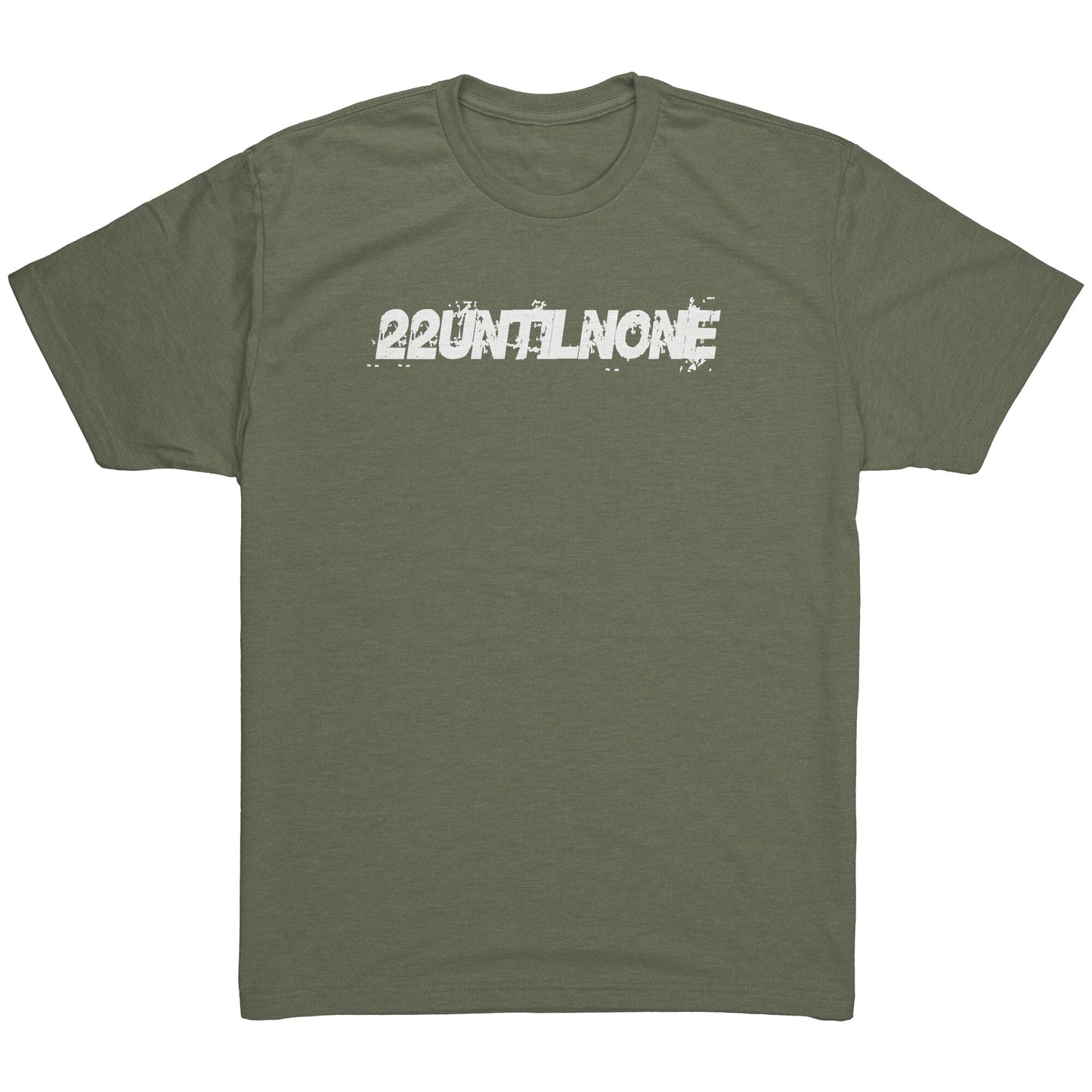 Next Level Mens Triblend Shirt - Name Logo White