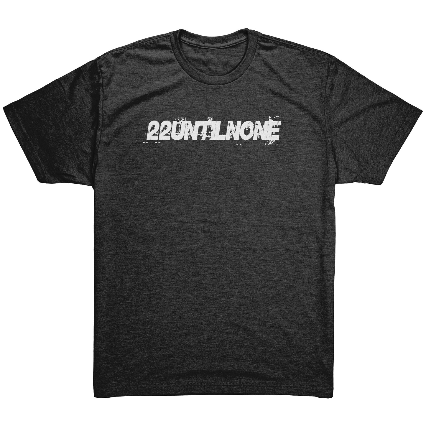 Next Level Mens Triblend Shirt - Name Logo White