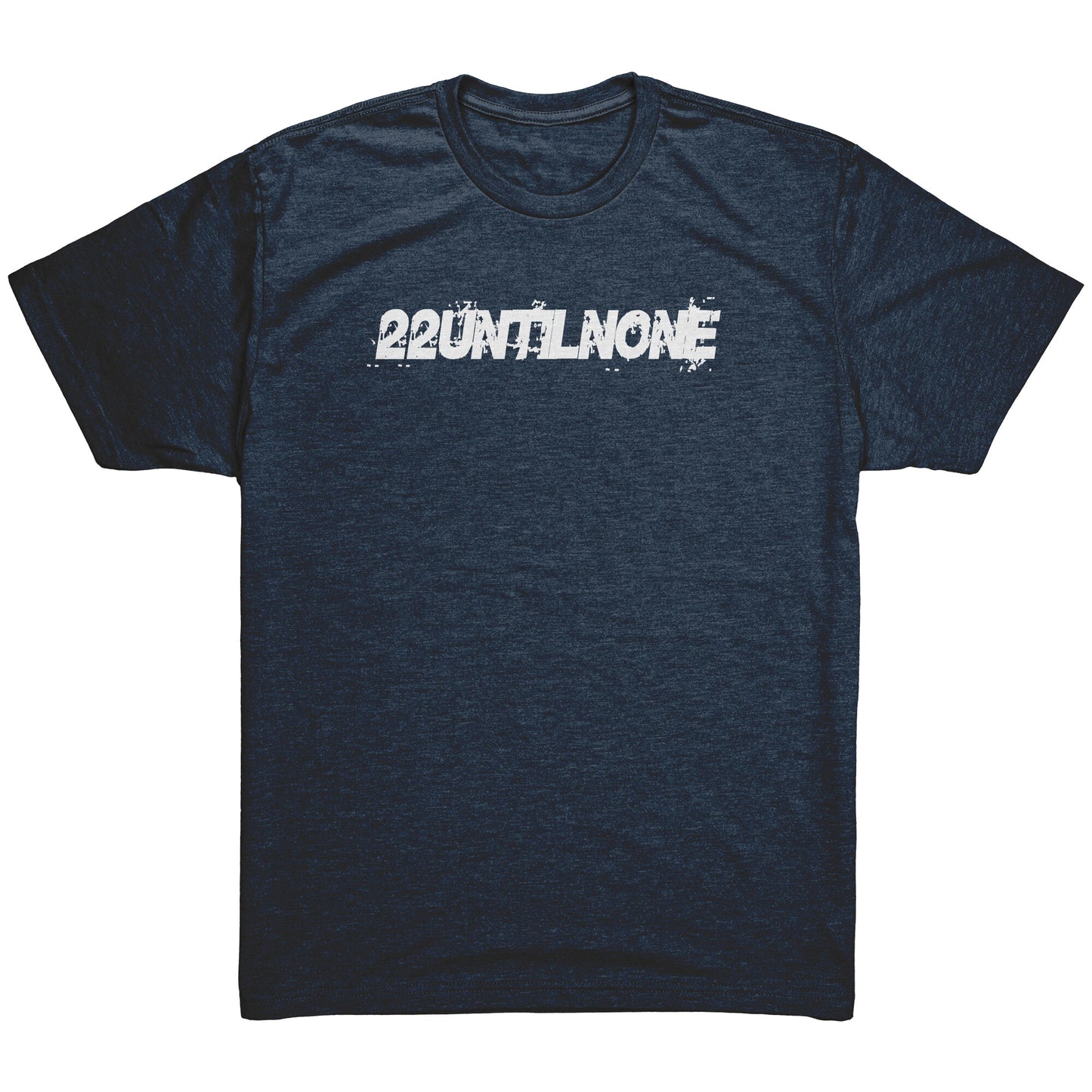 Next Level Mens Triblend Shirt - Name Logo White