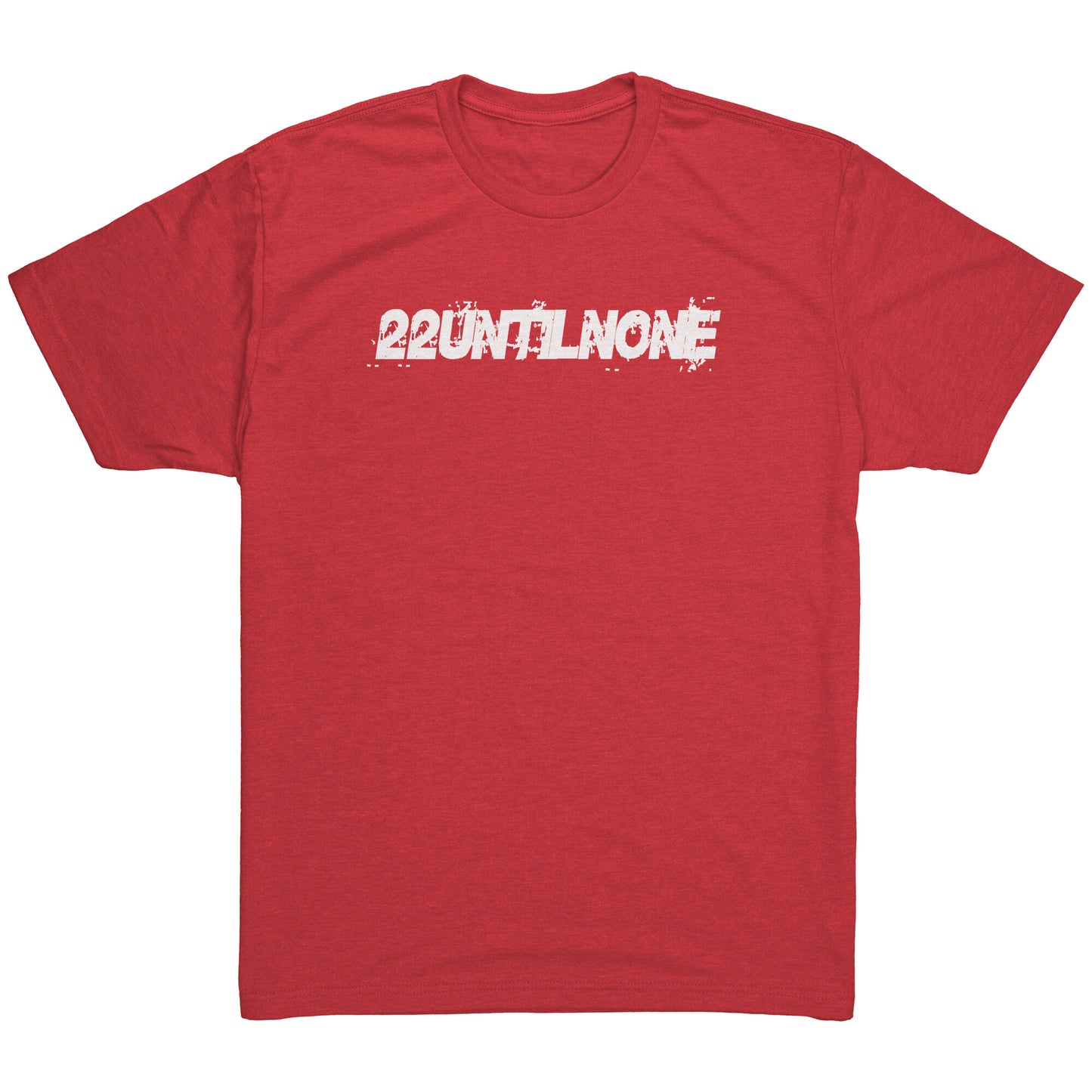 Next Level Mens Triblend Shirt - Name Logo White