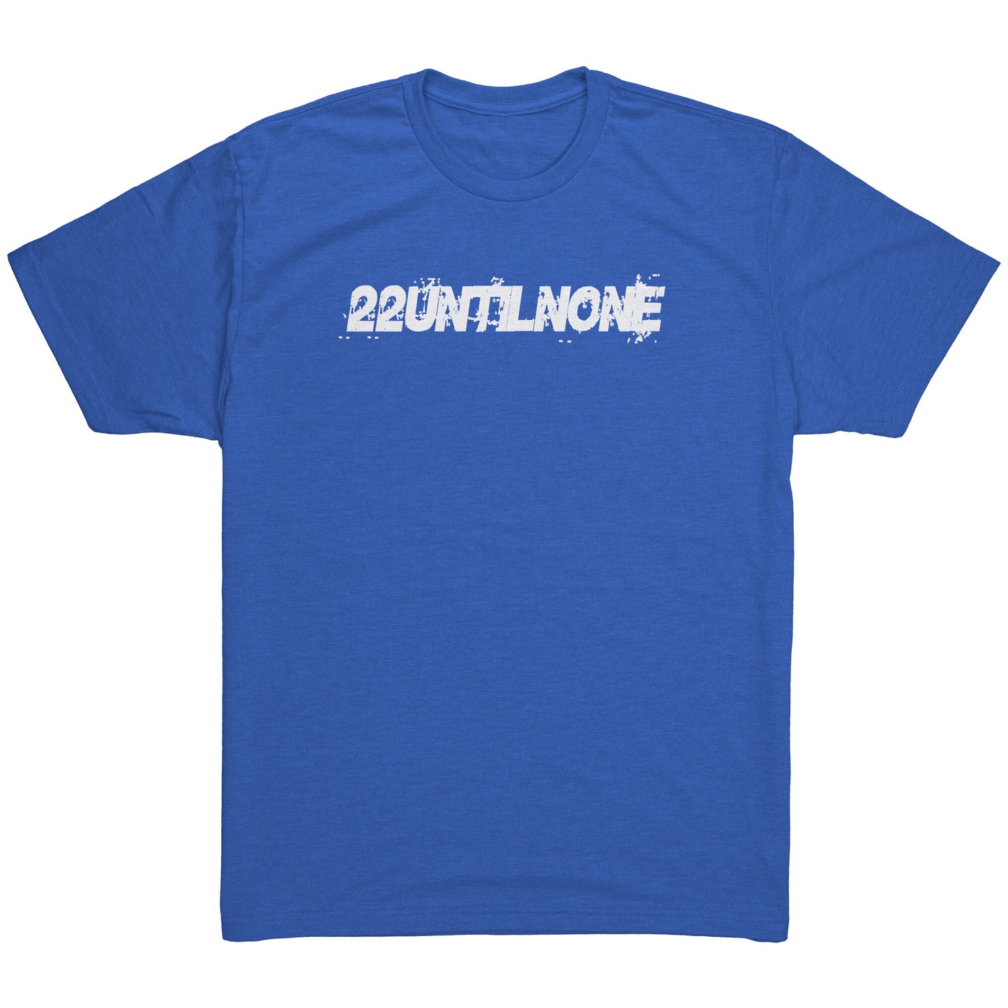 Next Level Mens Triblend Shirt - Name Logo White