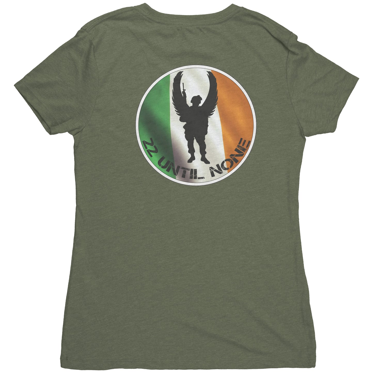 Next Level Women's Triblend - Flag Logo - Ireland