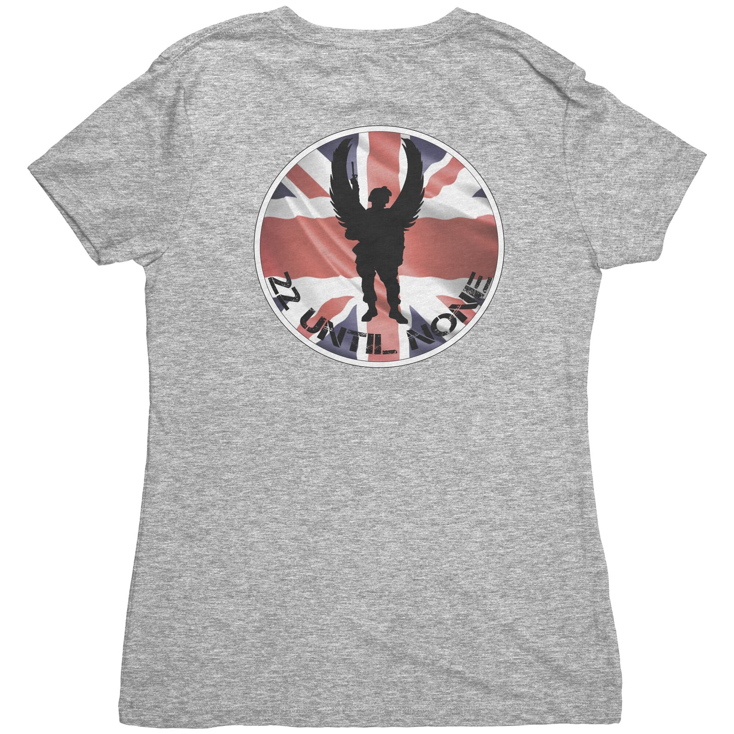 Next Level Women's Triblend - Flag Logo - UK