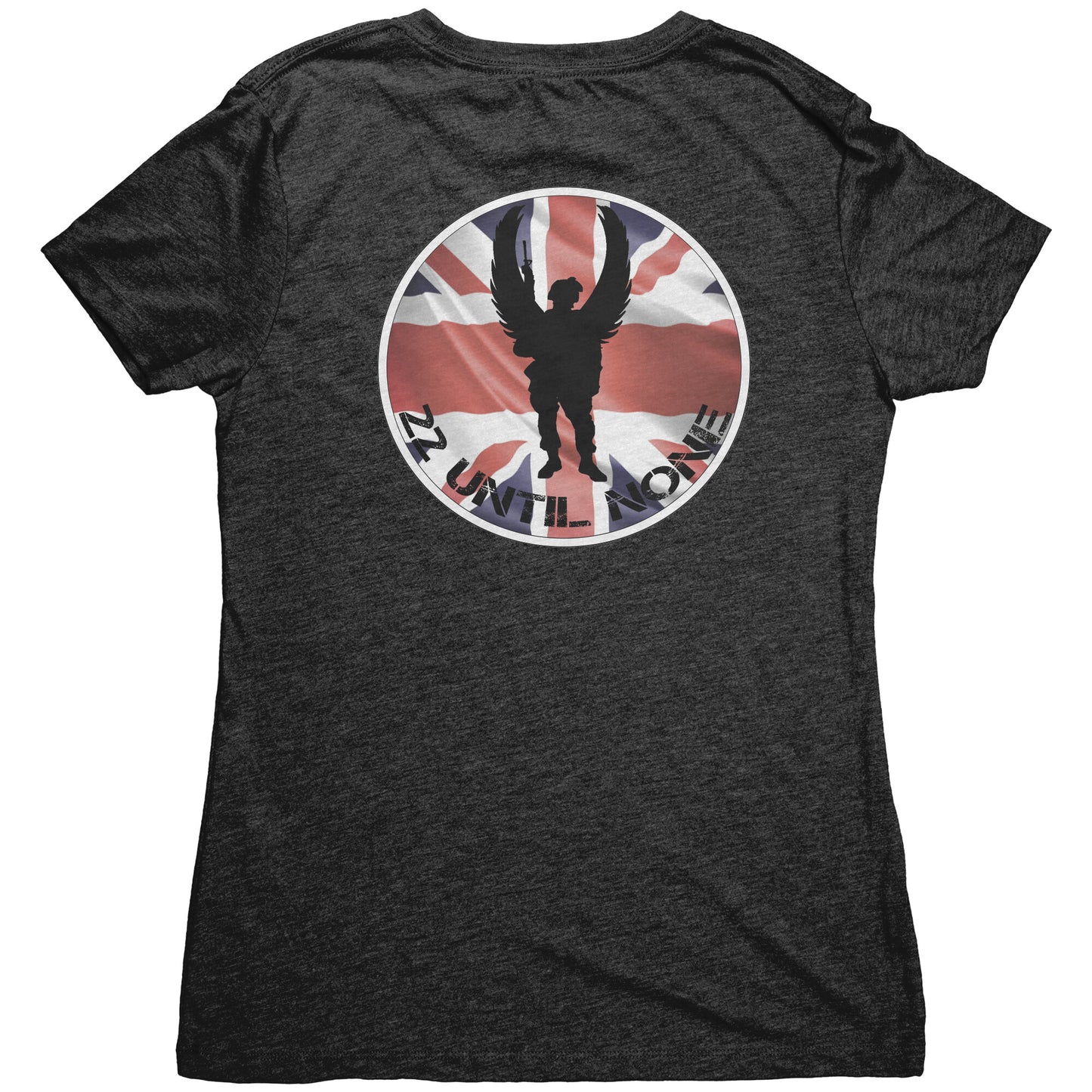 Next Level Women's Triblend - Flag Logo - UK