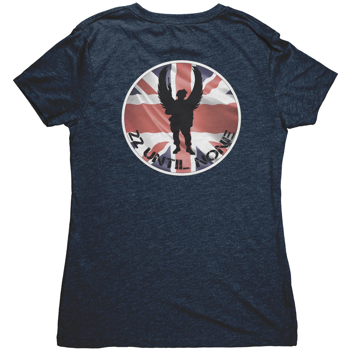 Next Level Women's Triblend - Flag Logo - UK
