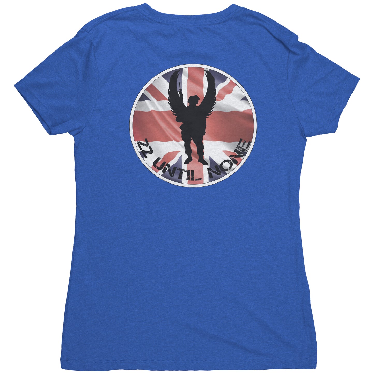 Next Level Women's Triblend - Flag Logo - UK