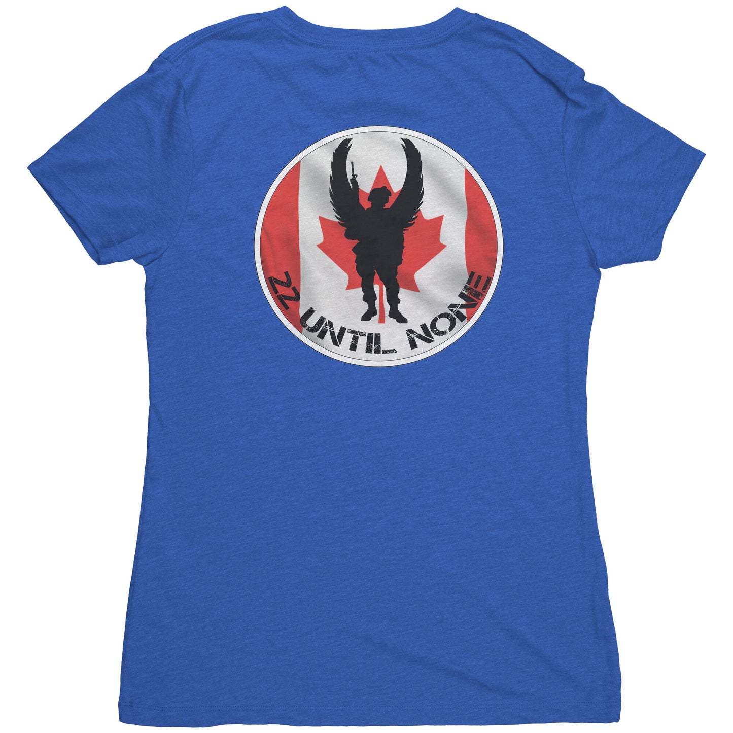 Next Level Women's Triblend - Flag Logo - Canada
