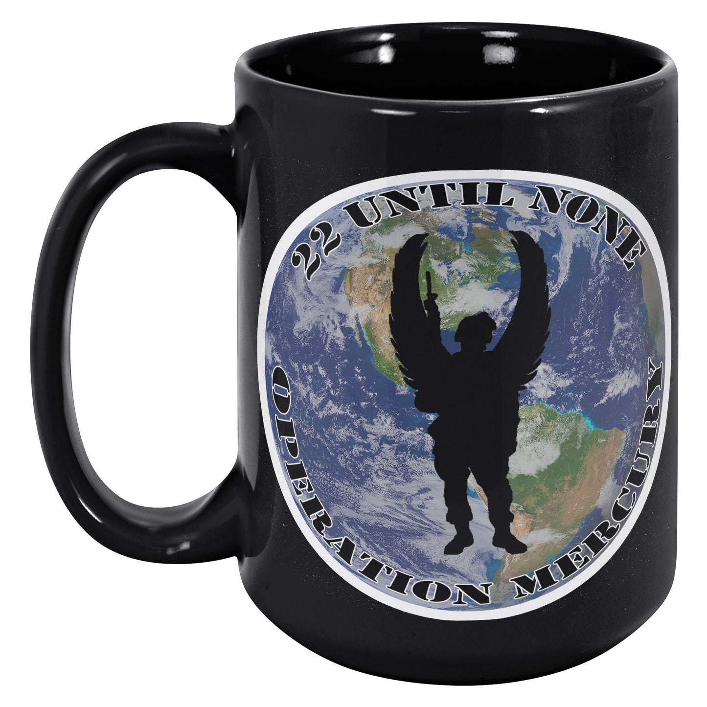 Operation Mercury - 15oz Black Mug