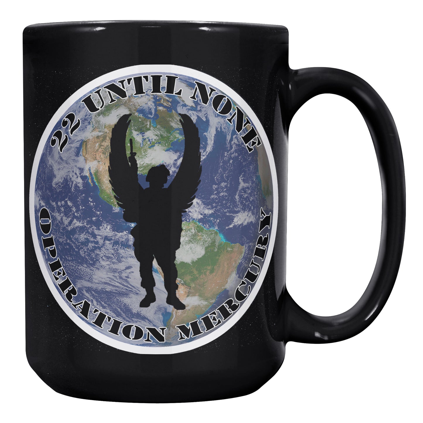Operation Mercury - 15oz Black Mug