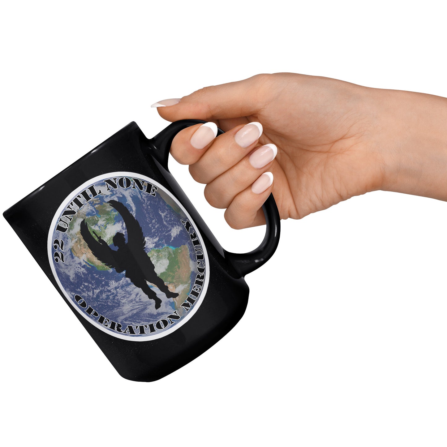 Operation Mercury - 15oz Black Mug