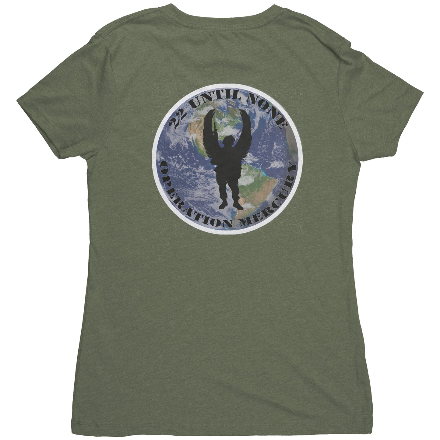 Operation Mercury - Womens Next Level Tri Blend Shirt
