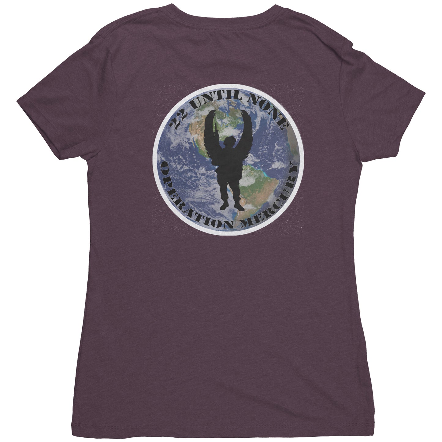 Operation Mercury - Womens Next Level Tri Blend Shirt