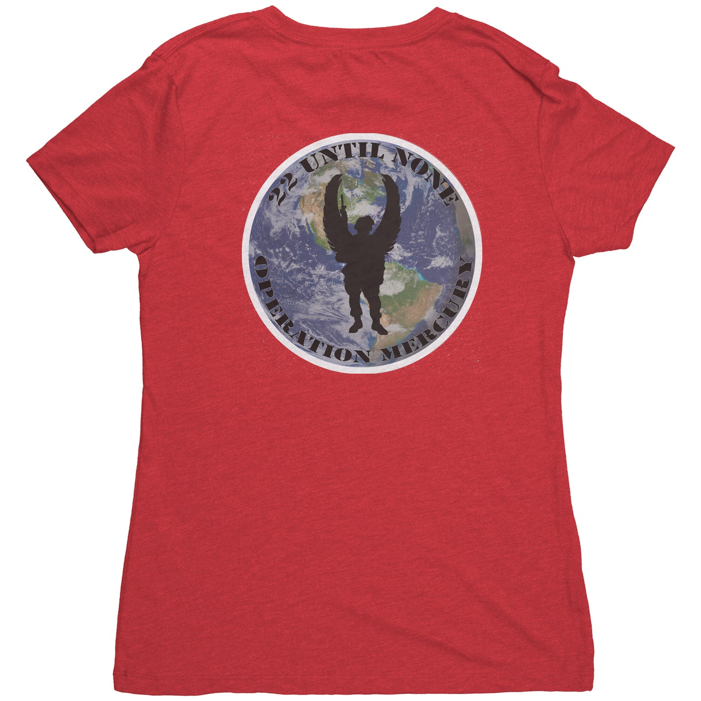 Operation Mercury - Womens Next Level Tri Blend Shirt