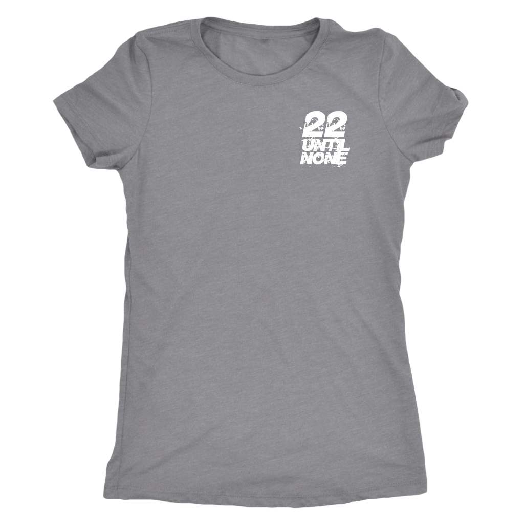 Flag Logo - Womens Triblend Tshirt