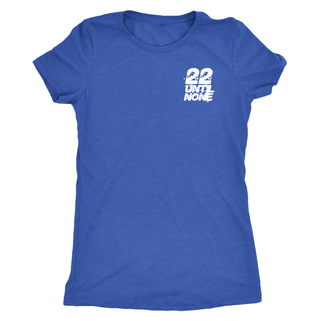 Flag Logo - Womens Triblend Tshirt