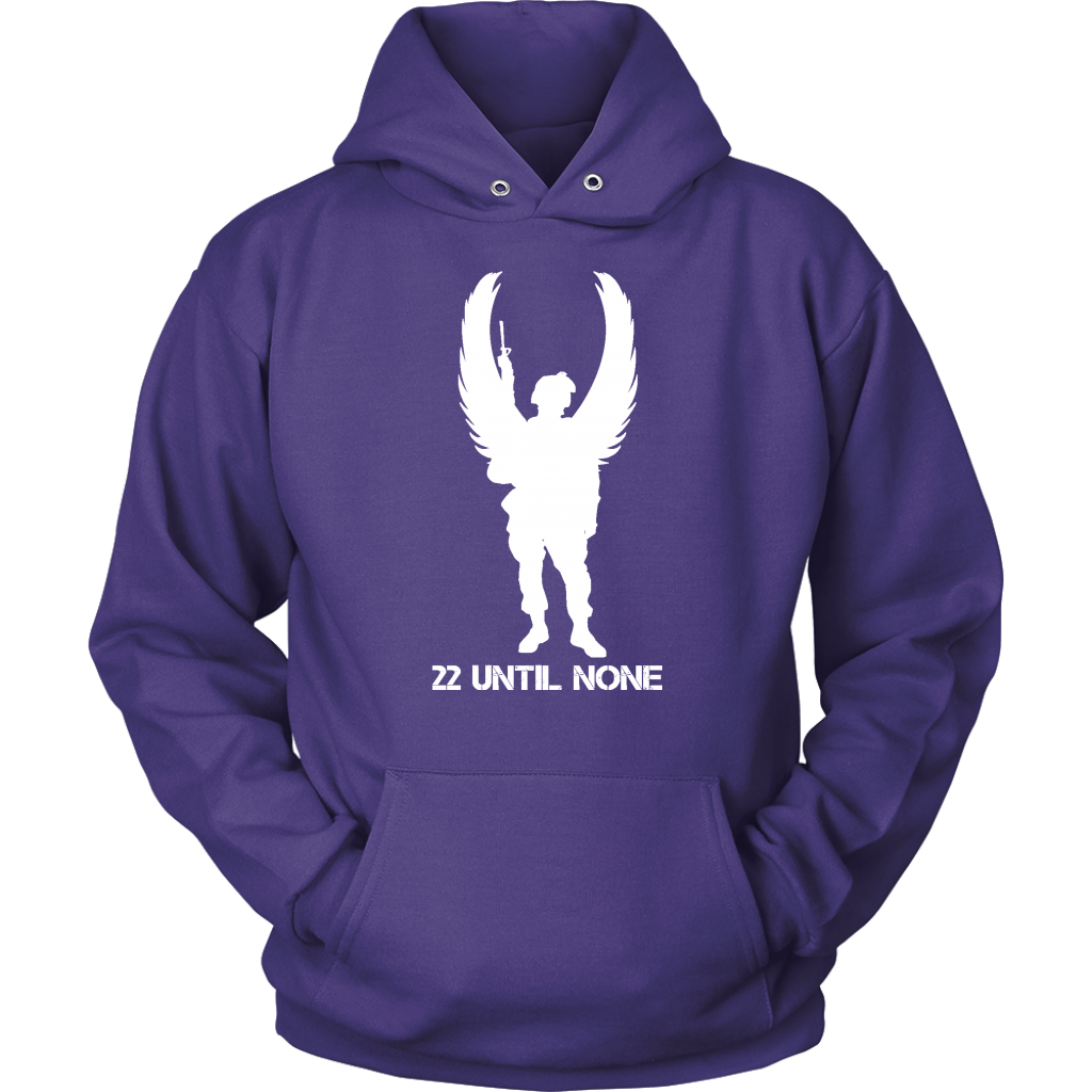 Unisex hoodie - white logo