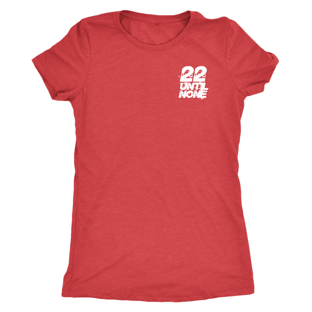 Flag Logo - Womens Triblend Tshirt