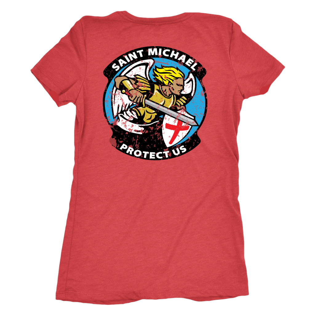 Saint Michael - Women'sTriblend Tee