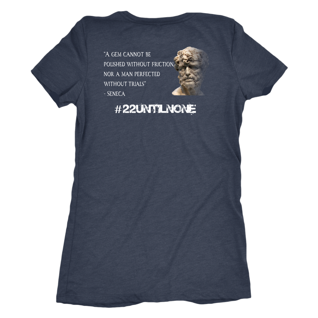 Women's Triblend - Stoics - Seneca - A Gem Polished
