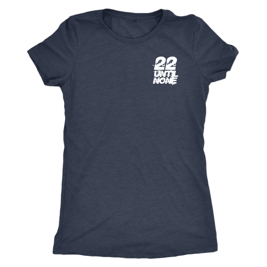 Flag Logo - Womens Triblend Tshirt