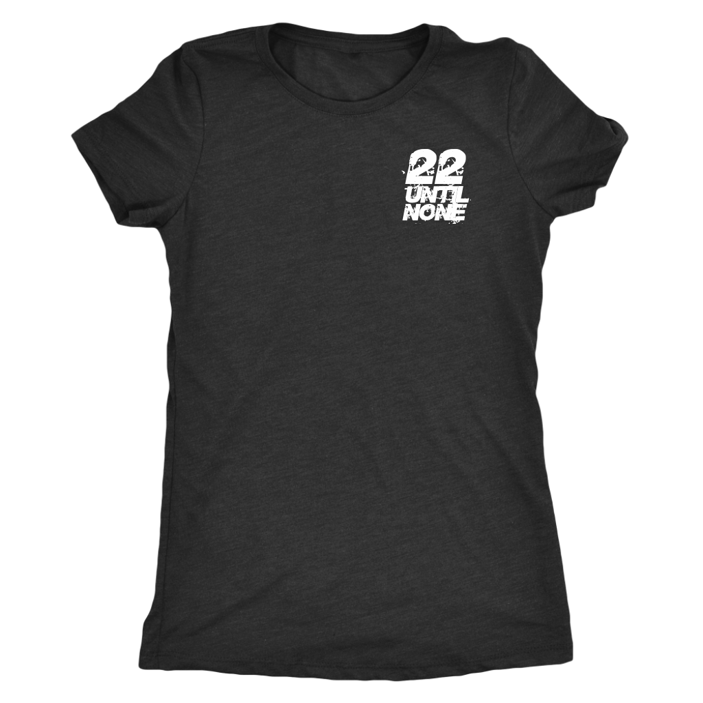 Flag Logo - Womens Triblend Tshirt