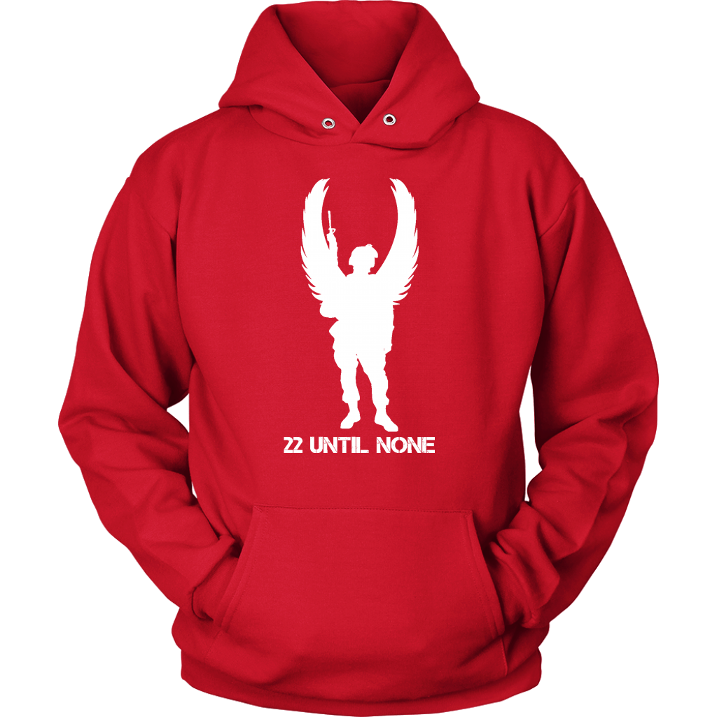 Unisex hoodie - white logo