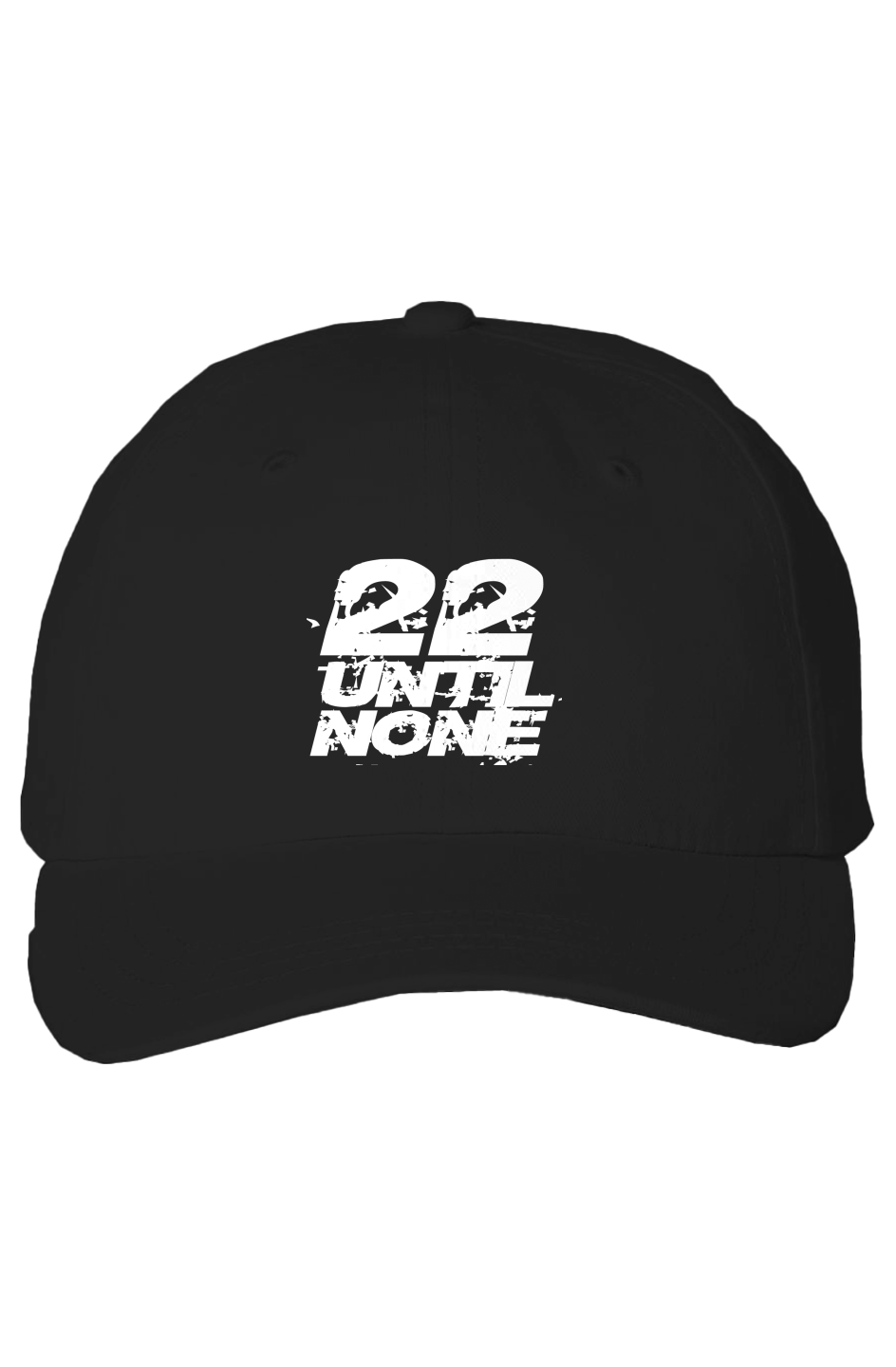 22 Until None Stitched Cap