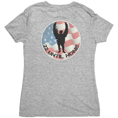 Womens Triblend Tee - Flag Logo