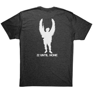 22 Until None Original Logo - White - Next Level Mens Triblend Shirt