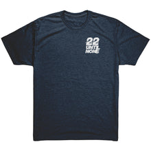 Load image into Gallery viewer, 22 Until None Original Logo - White - Next Level Mens Triblend Shirt