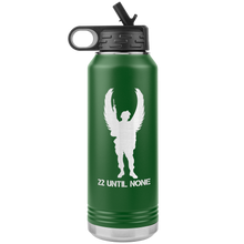 Load image into Gallery viewer, 32 oz vaccum insulated water bottle - white logo