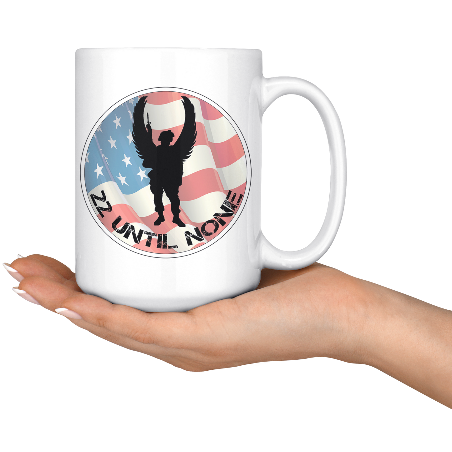 Flag Logo - 15 oz coffee mug