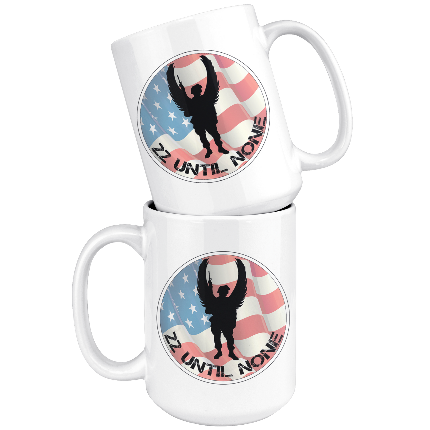 Flag Logo - 15 oz coffee mug